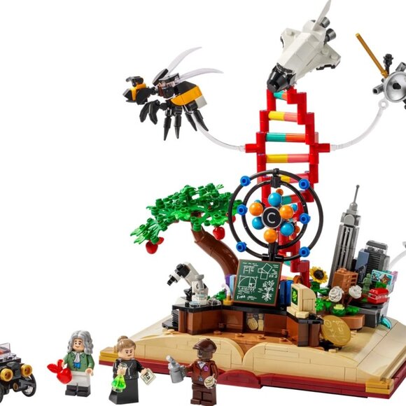 New Lego Ideas The Evolution of STEM w Collectible Scientist Minifigures 21355 - Picture 6 of 9